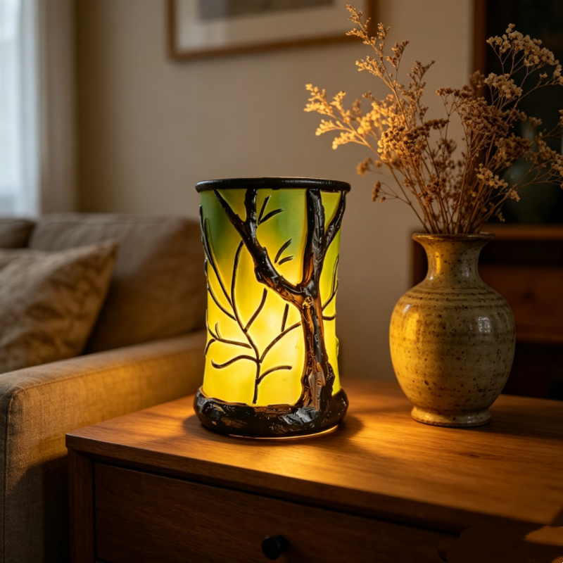 Enchanted Forest Tree Design A - огляд і ціна Collectible Vintage Lamps
