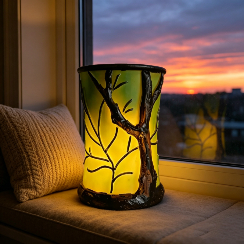 Enchanted Forest Tree Design A - огляд і ціна Collectible Vintage Lamps