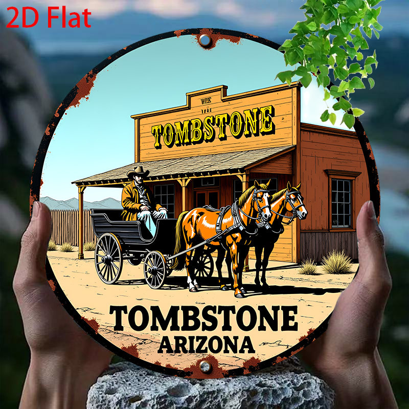 2D Flat, 1pc Vintage Western T - огляд і ціна Vintage Collectible Plates