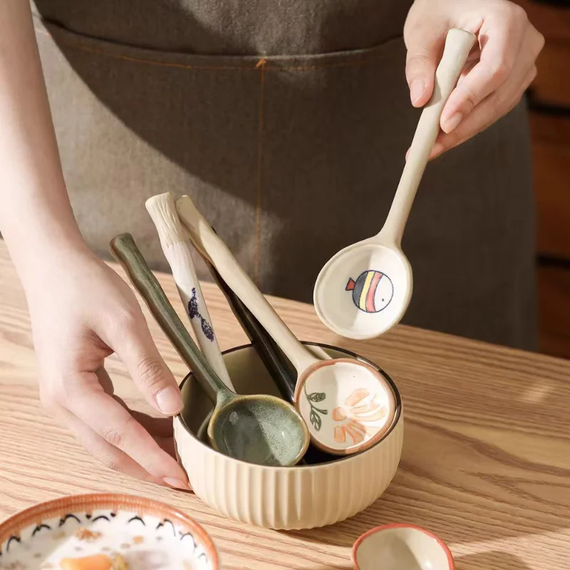 Hand-Painted Ceramic Spoons Co - огляд і ціна Vintage Collectible Spoons