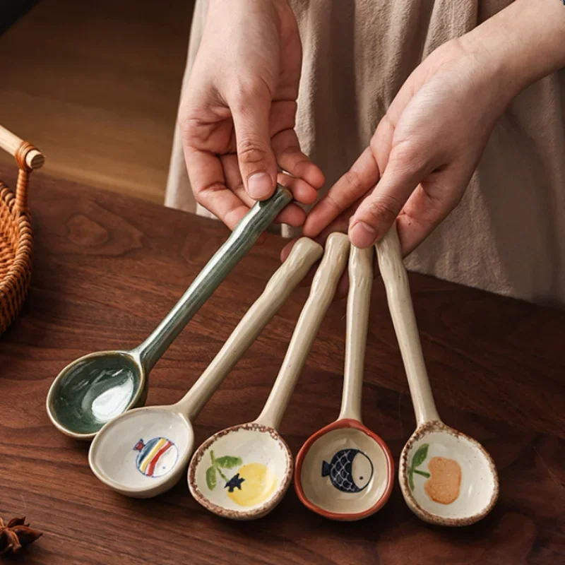 Hand-Painted Ceramic Spoons Co - огляд і ціна Vintage Collectible Spoons