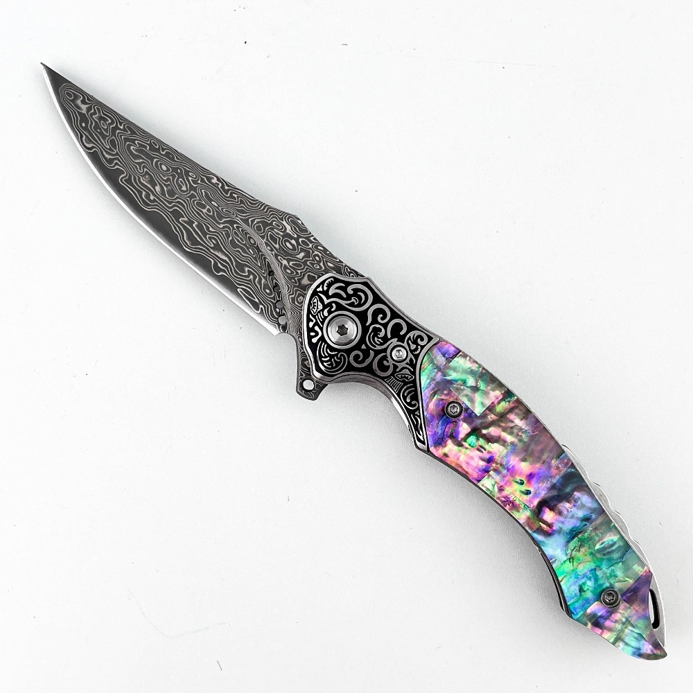 New Vintage Damascus Pattern B - огляд і ціна Vintage Collectible Pocket Knives