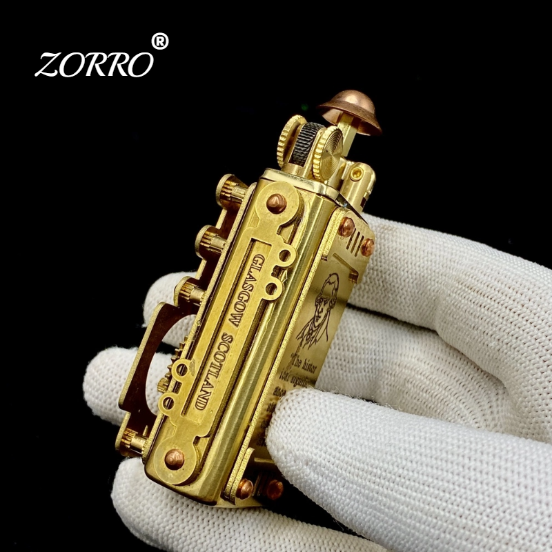 Zorro Handmade Brass Vintage M - огляд і ціна Vintage Collectible Lighters