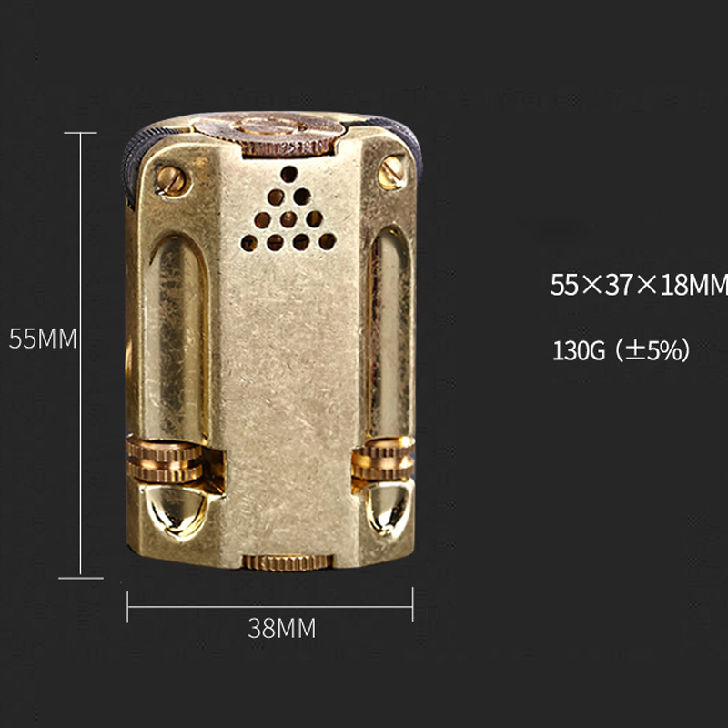 Vintage Zinc Alloy Dual Flint  - огляд і ціна Vintage Collectible Lighters