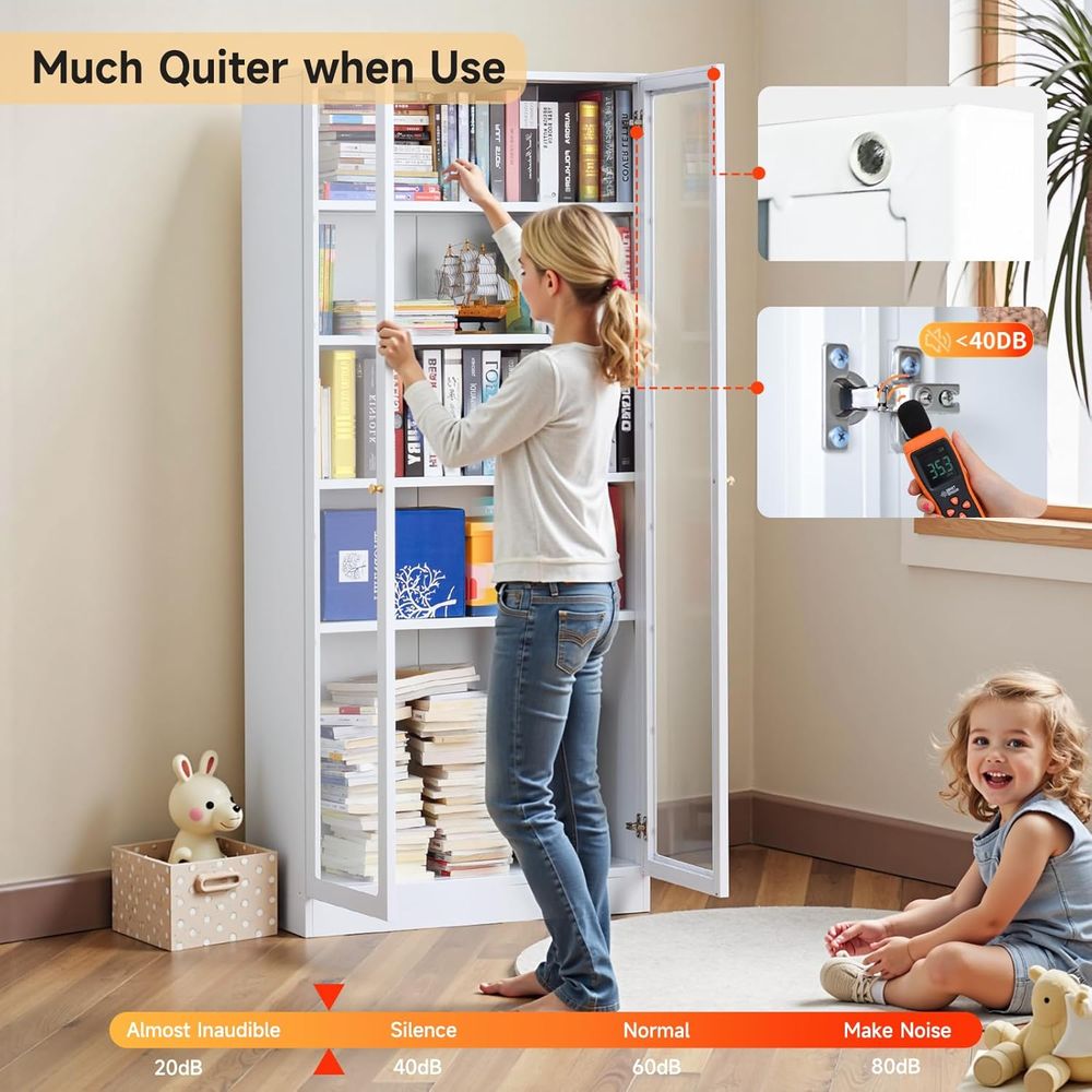 70.87 Tall Metal Bookshelf, 5- - огляд і ціна Collectible Collection