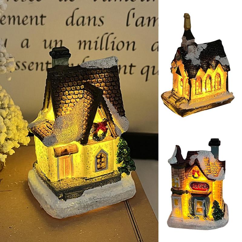 Christmas Village Houses Vinta - огляд і ціна Collectible Vintage Lamps