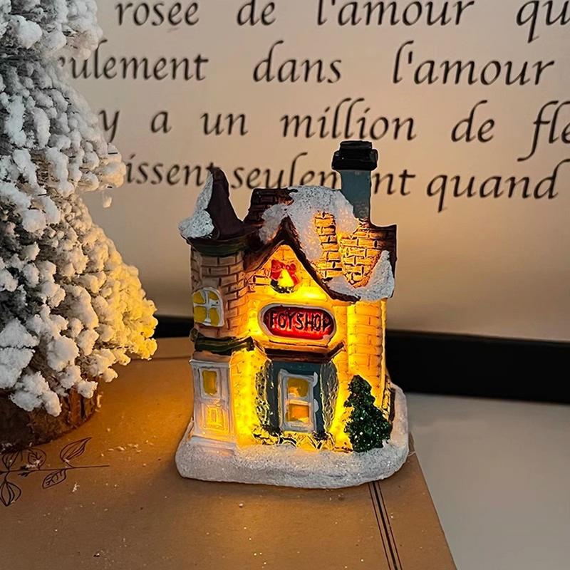 Christmas Village Houses Vinta - огляд і ціна Collectible Vintage Lamps