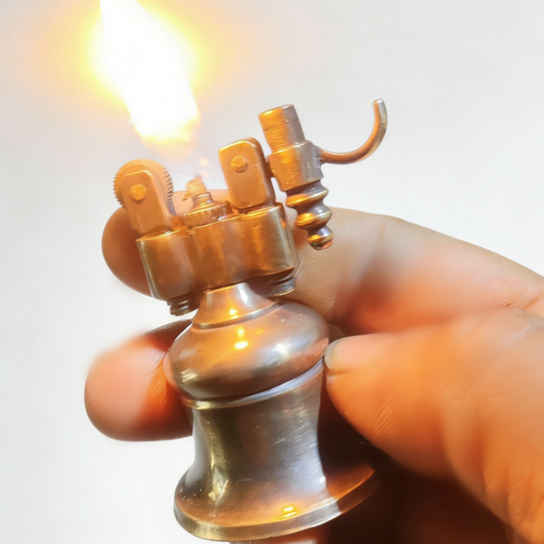Handmade Distressed Brass Desk - огляд і ціна Vintage Collectible Lighters