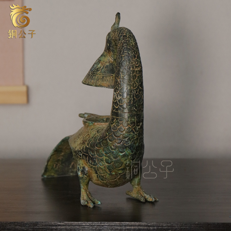 Long-Tailed Phoenix Bird Lamp  - огляд і ціна Collectible Vintage Lamps