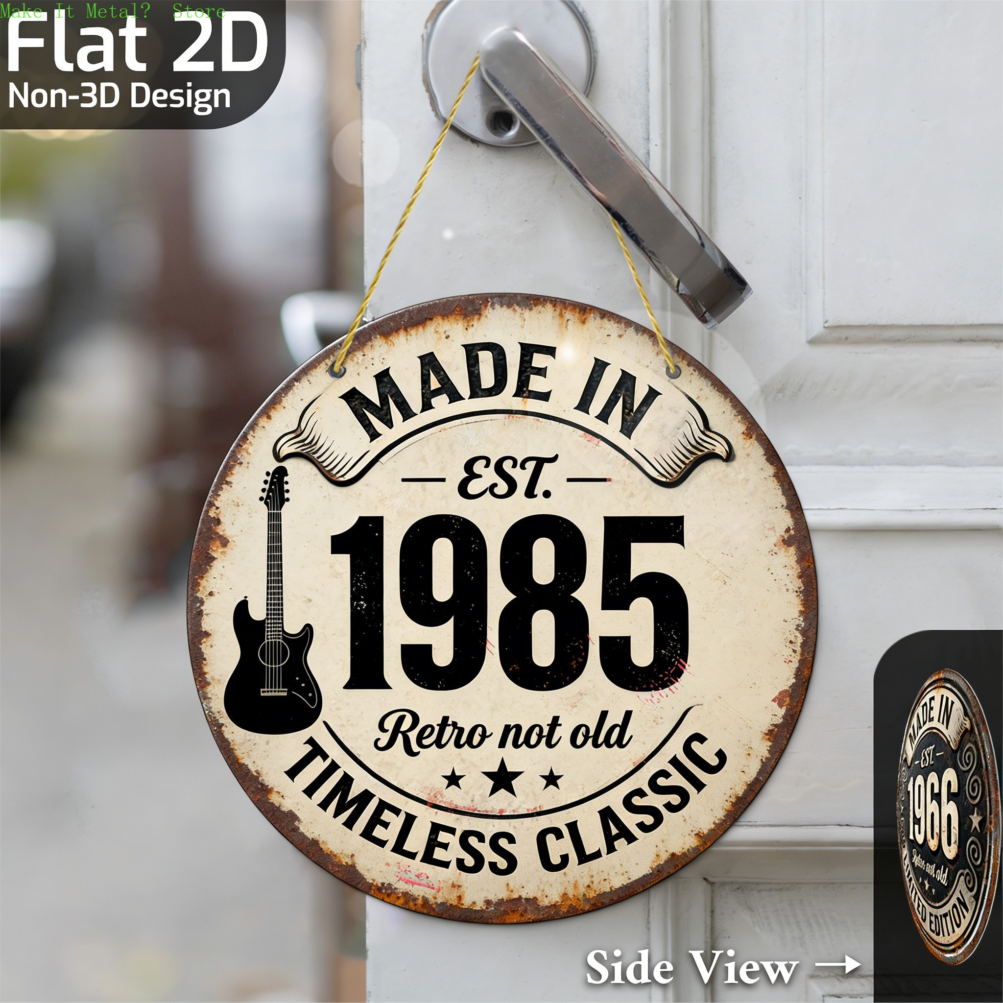 Vintage Made In 1999 Retro TV  - огляд і ціна Vintage Collectible Plates
