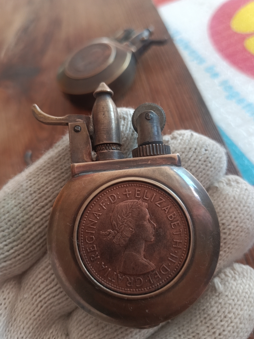 Handmade Antique Gasoline Ligh - огляд і ціна Vintage Collectible Lighters
