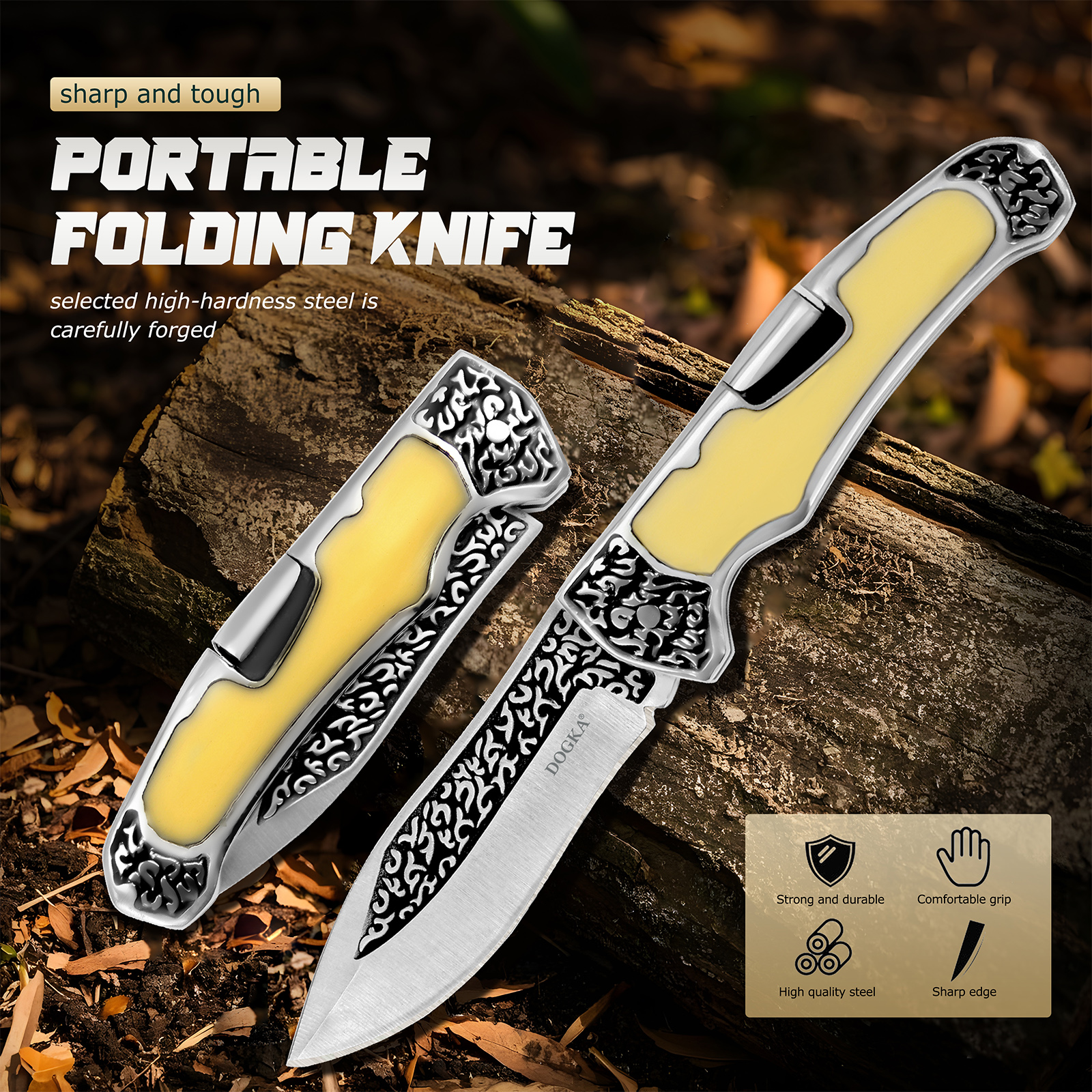 Vintage Engraved Folding Pocke - огляд і ціна Vintage Collectible Pocket Knives