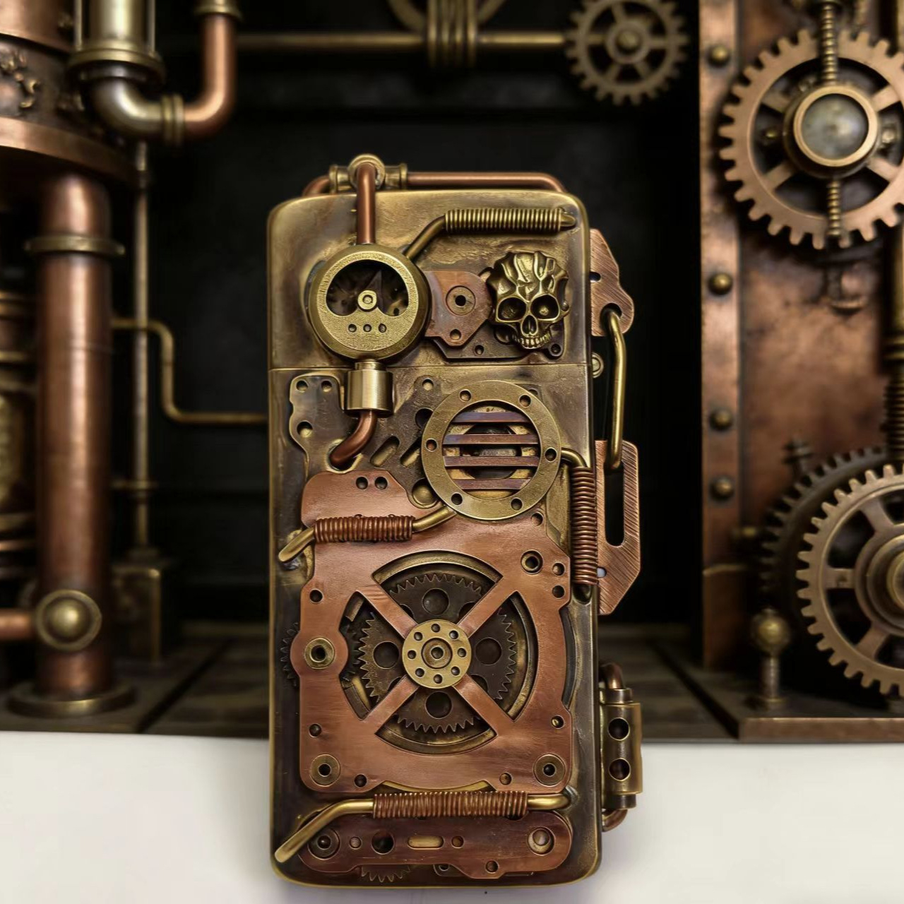 Vintage Handmade Brass Steampu - огляд і ціна Vintage Collectible Lighters