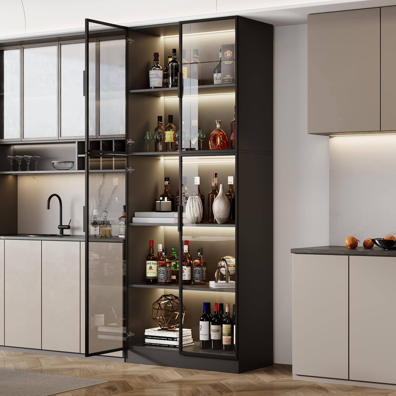 Display Cabinet with Glass Doo - огляд і ціна Collectible Collection