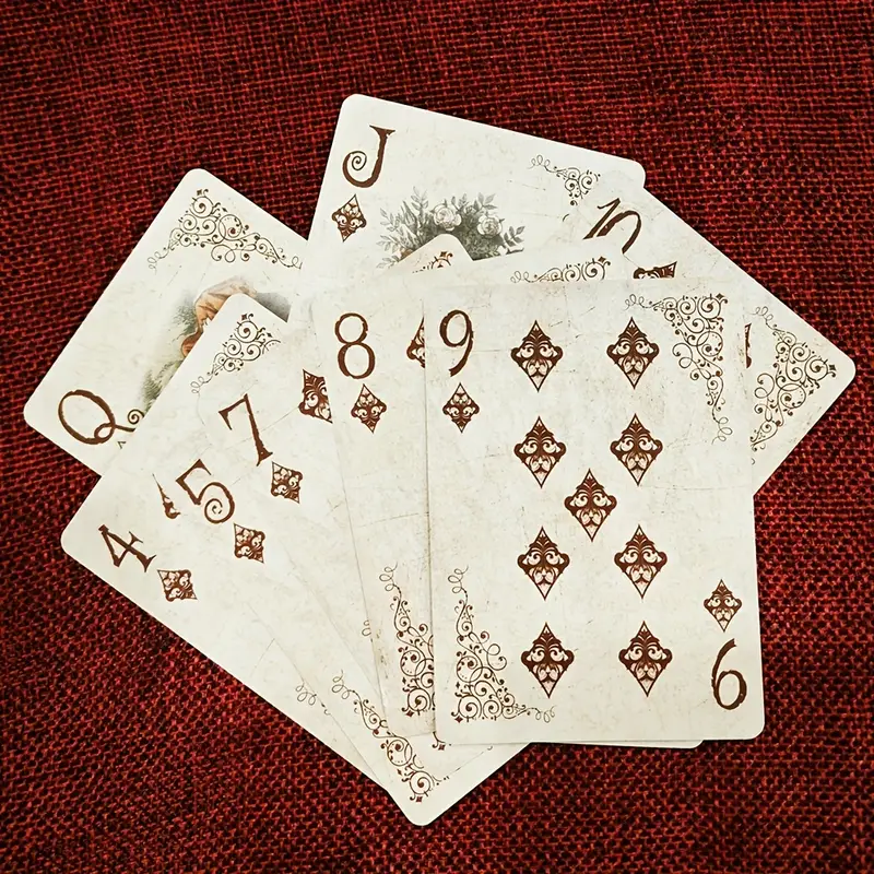 1Set/2Set Alice Vintage Paper  - огляд і ціна Vintage Collectible Playing Cards