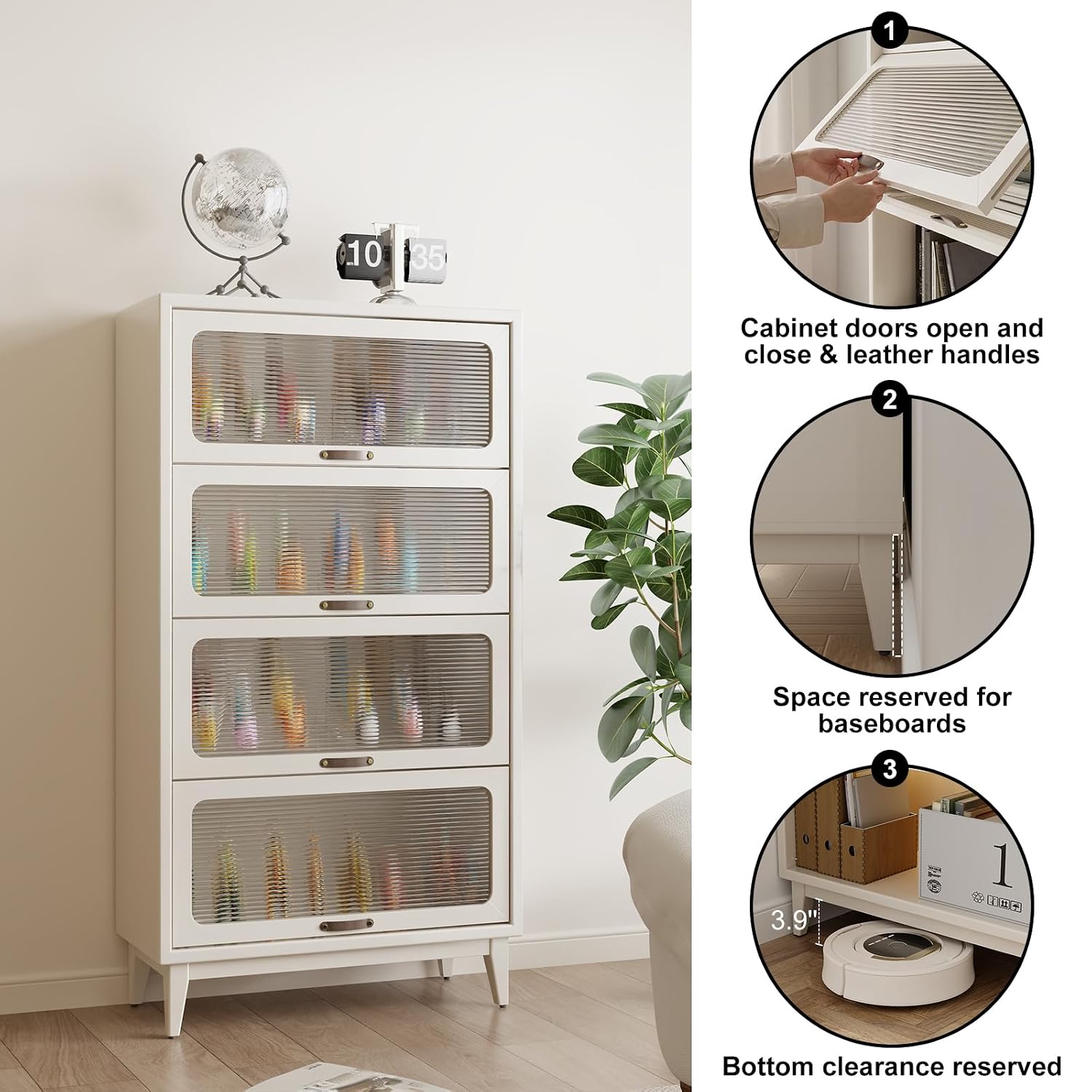 60'H Solid Wood Bookcase,4 Tie - огляд і ціна Collectible Collection