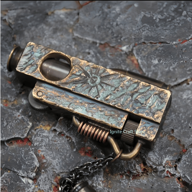Barrett hand carved vintage fu - огляд і ціна Vintage Collectible Lighters