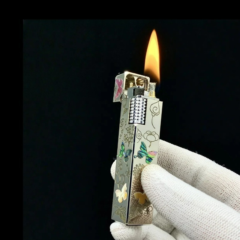 Unusual Brass Four sided Color - огляд і ціна Vintage Collectible Lighters