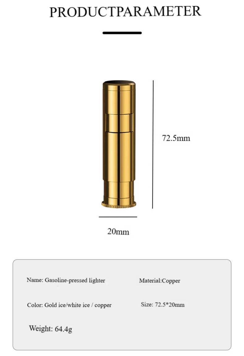 New Boutique Vintage Brass Cyl - огляд і ціна Vintage Collectible Lighters