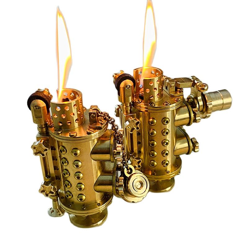 Handmade Brass Gasolin Lighter - огляд і ціна Vintage Collectible Lighters