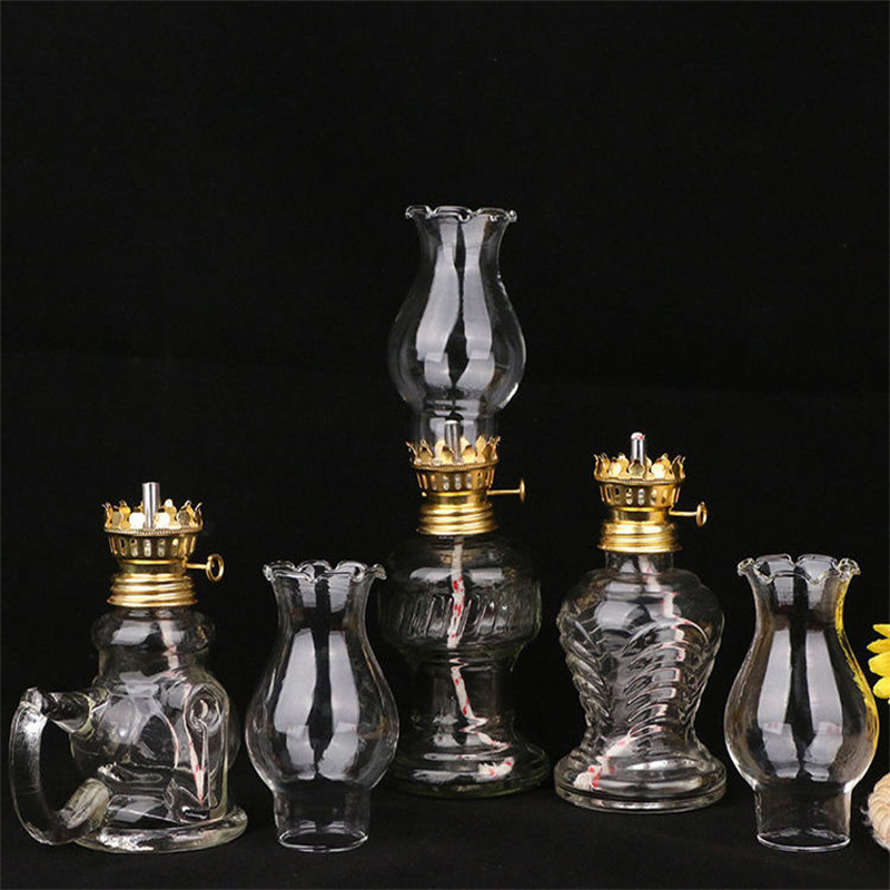 Glass Oil Lamp Classic Retro V - огляд і ціна Collectible Vintage Lamps