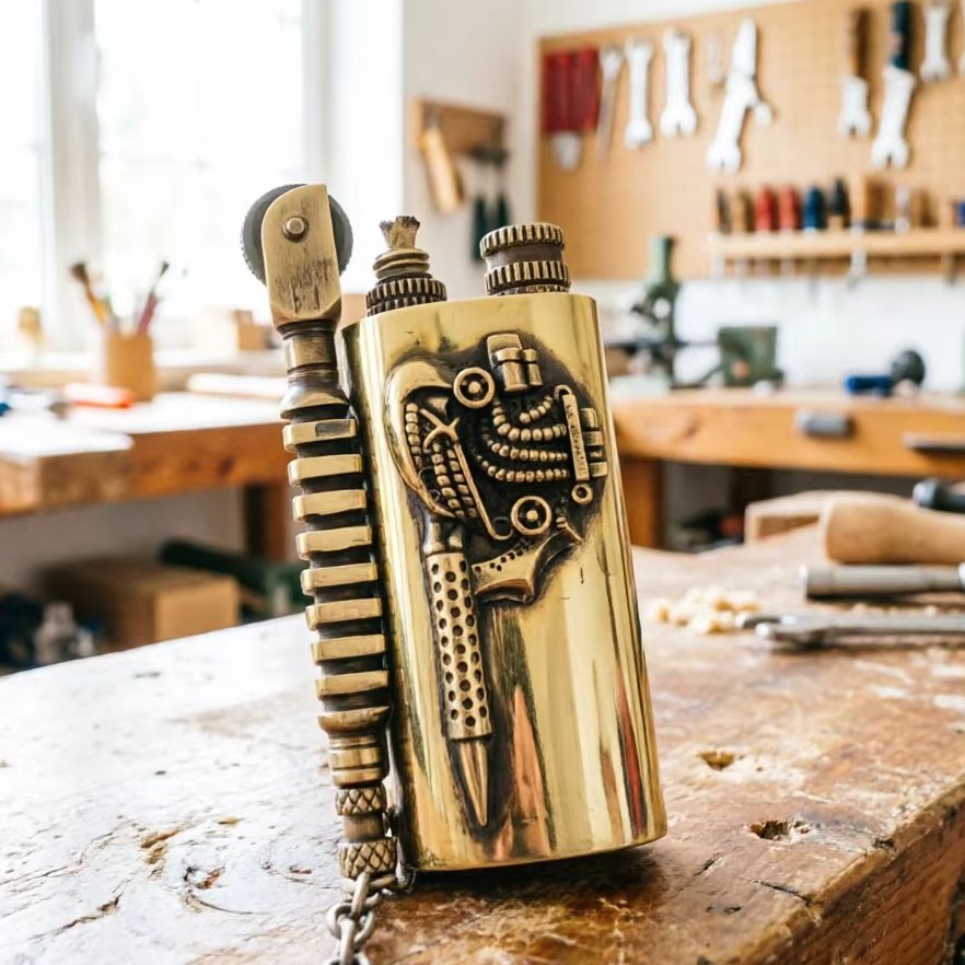 Vintage Trench Kerosenes Light - огляд і ціна Vintage Collectible Lighters