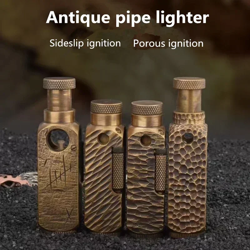 Unusual Brass Handmade Carving - огляд і ціна Vintage Collectible Lighters