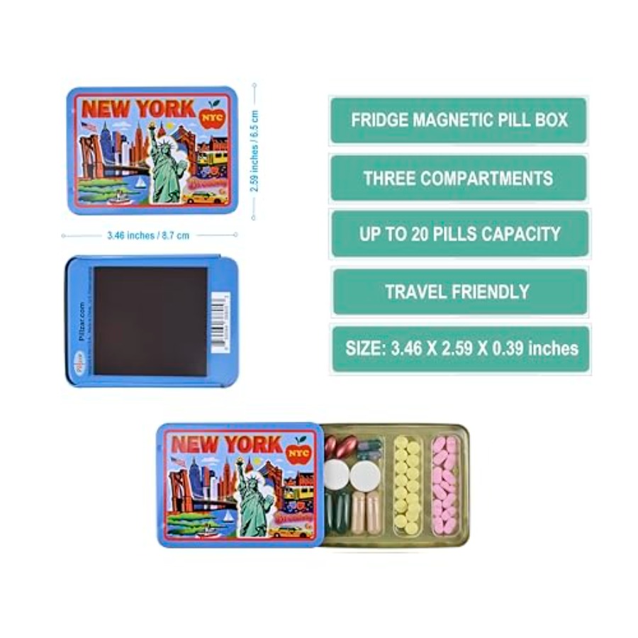 New York Fridge Magnet by, Tin - огляд і ціна Collectible Collection