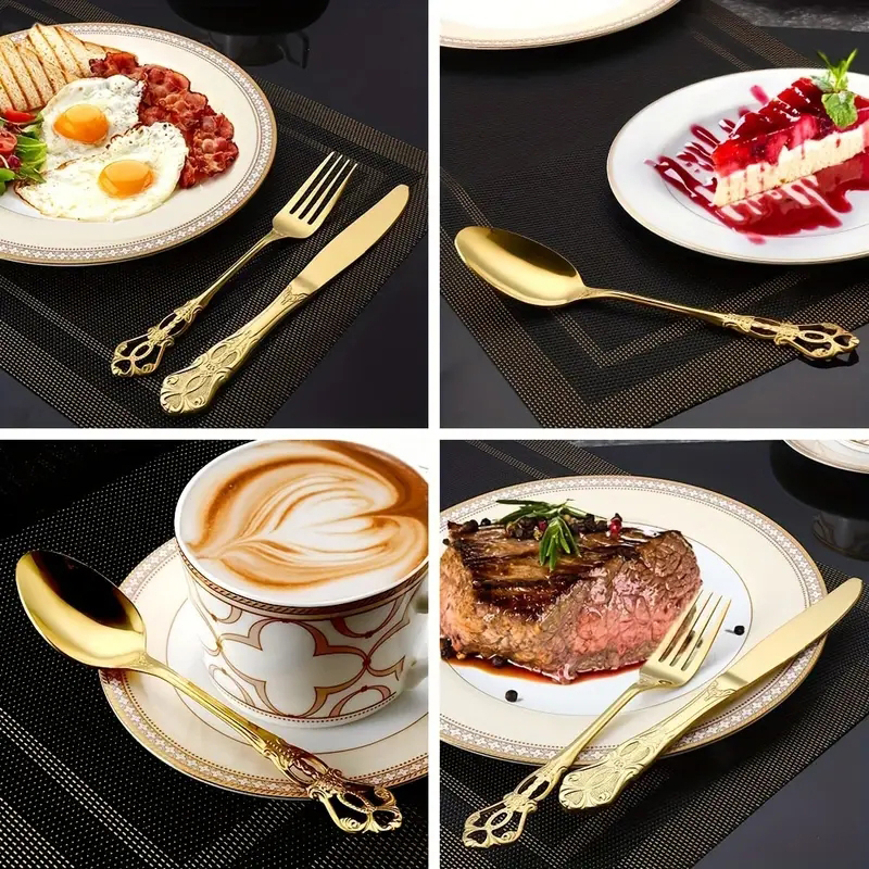 4/24pcs Elegant and durable vi - огляд і ціна Vintage Collectible Spoons