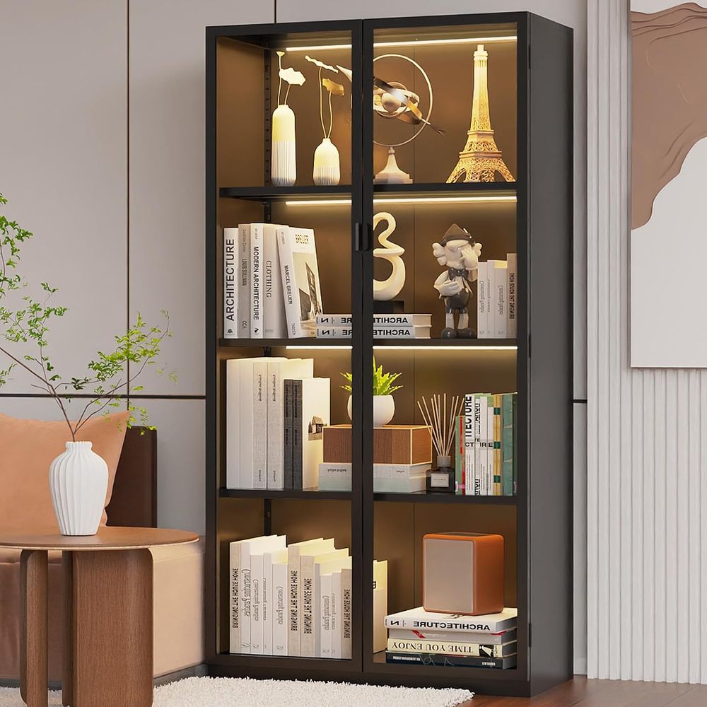63 Tall Glass Display Cabinet  - огляд і ціна Collectible Collection