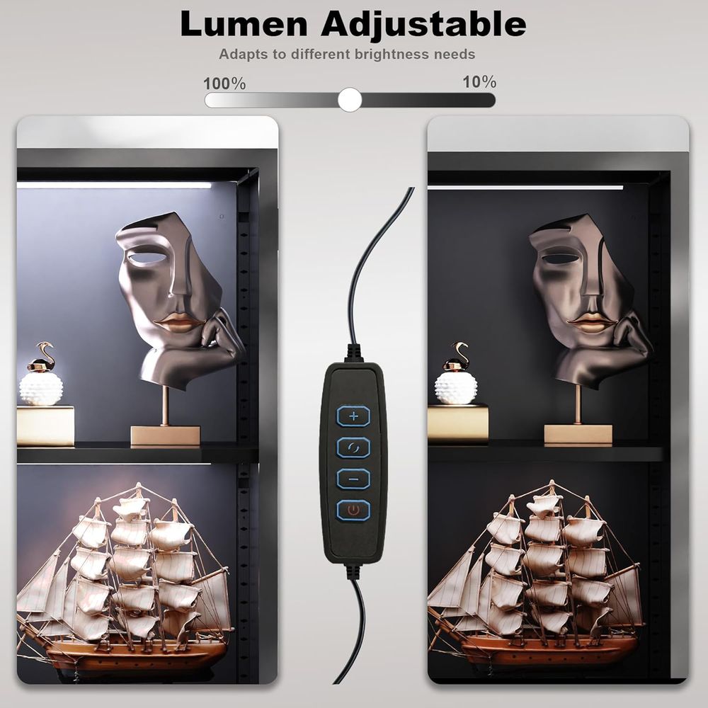 63 Tall Glass Display Cabinet  - огляд і ціна Collectible Collection