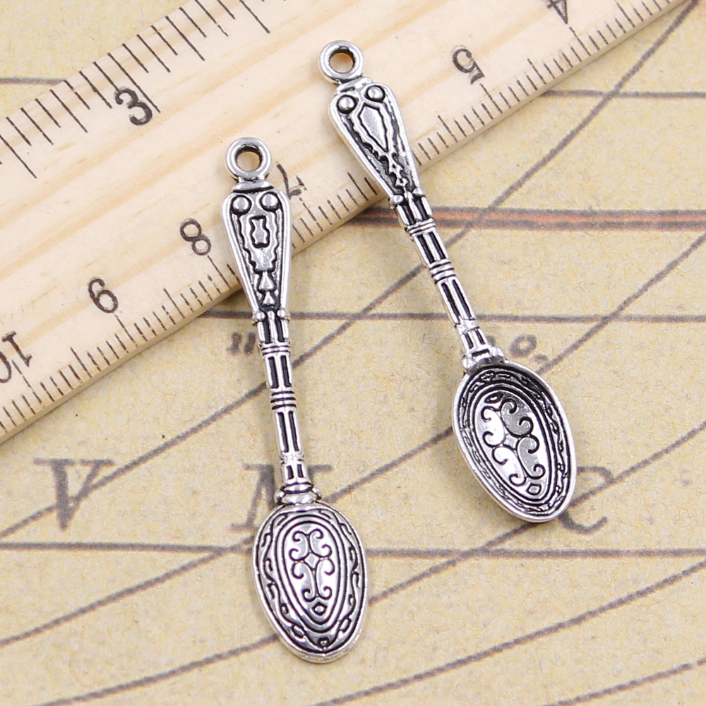 10pcs Charms Pattern Spoon 48x - огляд і ціна Vintage Collectible Spoons