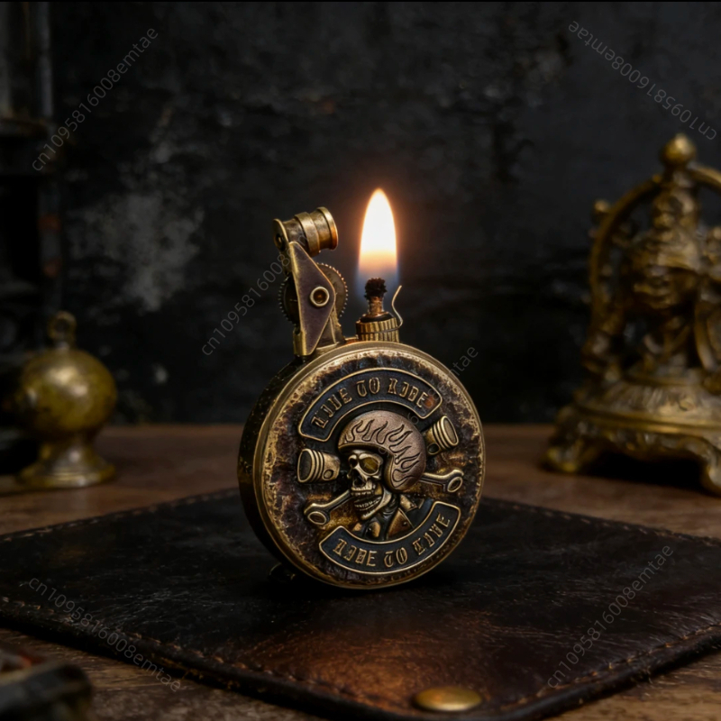 Original brass hand carved Fla - огляд і ціна Vintage Collectible Lighters