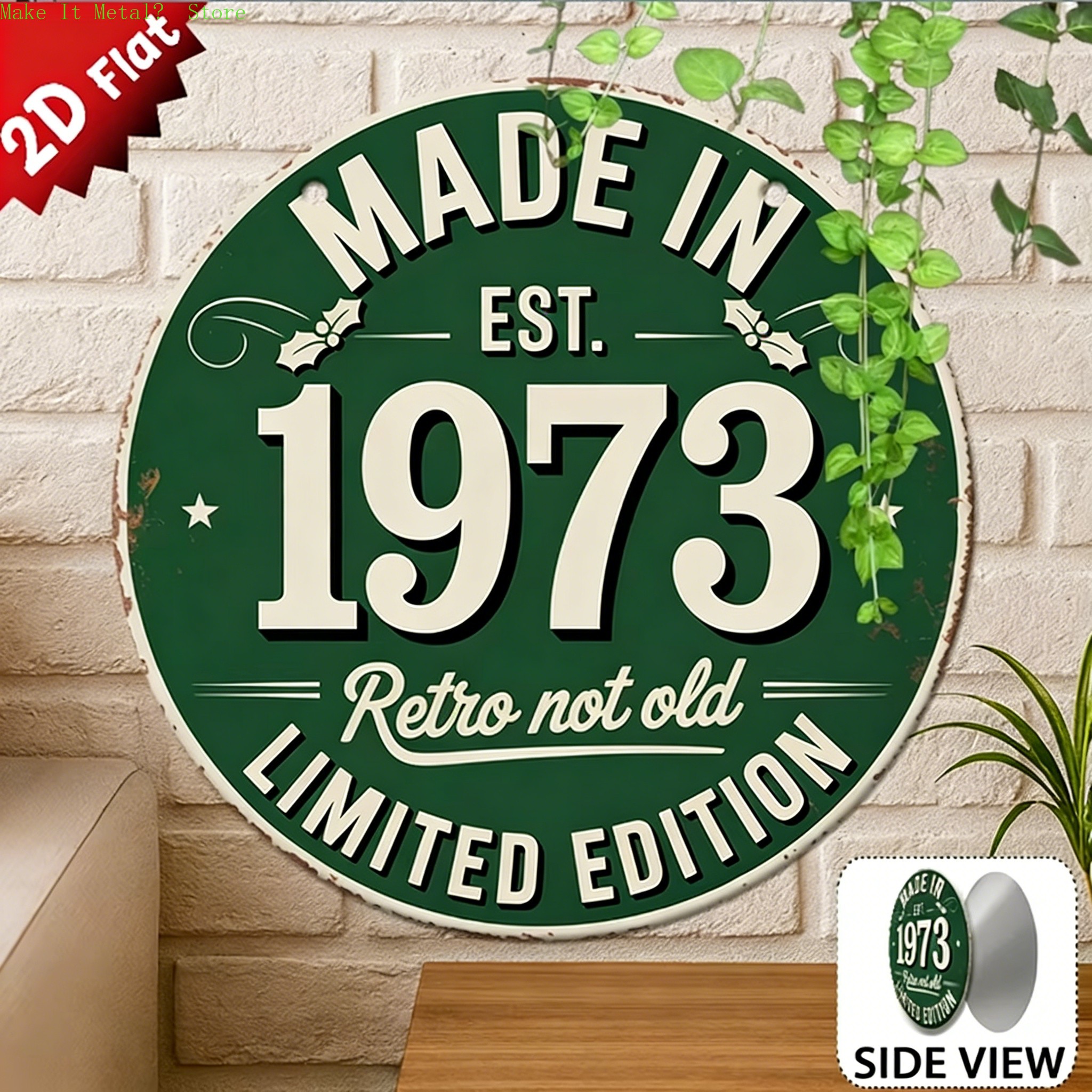 Made in 1976 Retro Not Old 2D  - огляд і ціна Vintage Collectible Plates
