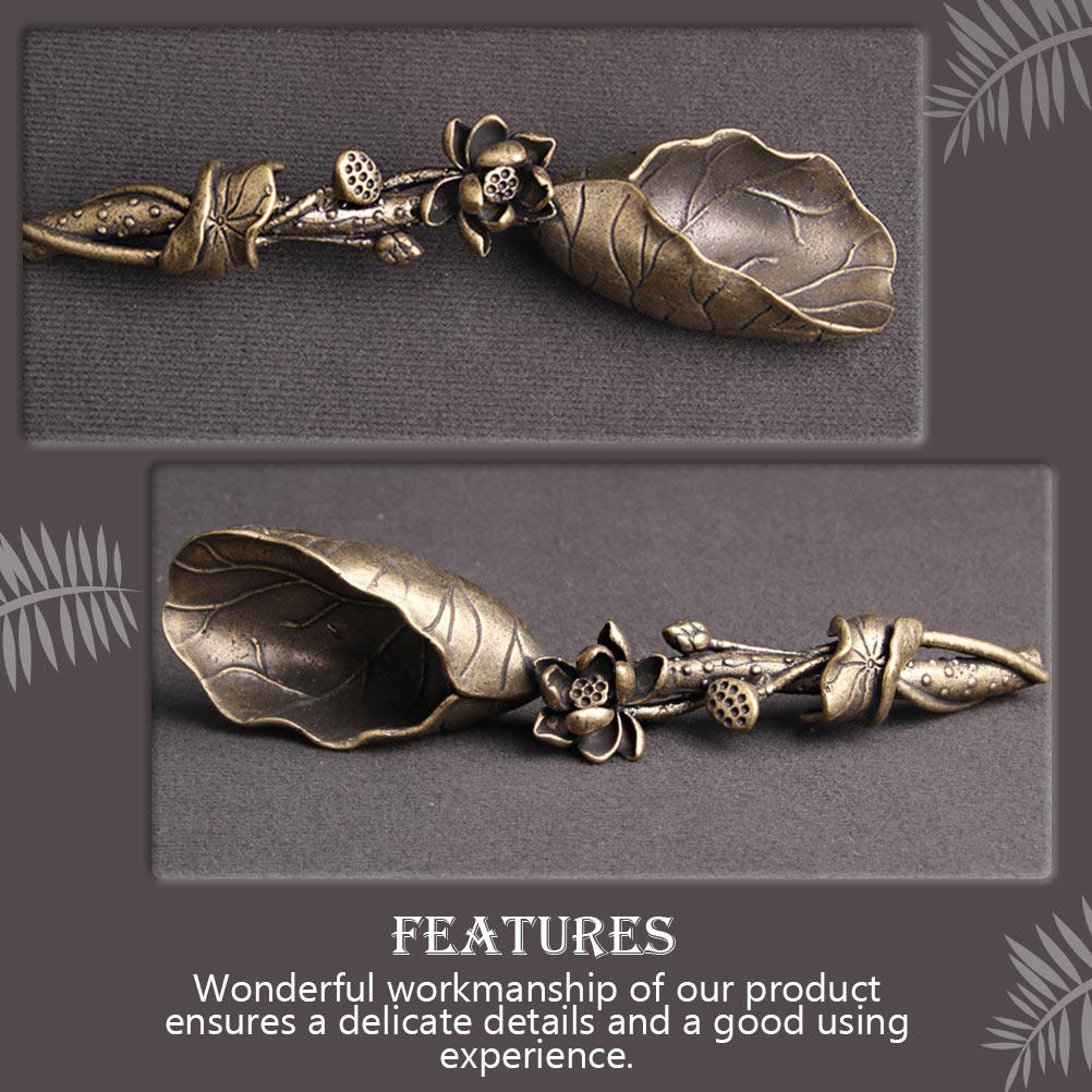 Decorative Tea Scoop Brass Lot - огляд і ціна Vintage Collectible Spoons