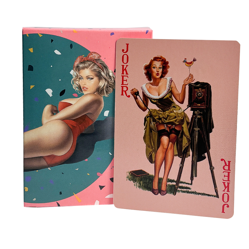 Pin-up Girls Playing Cards Vin - огляд і ціна Vintage Collectible Playing Cards