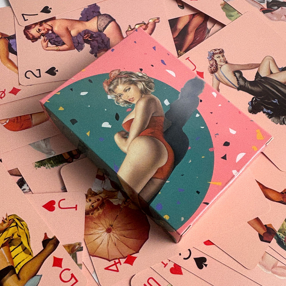 Pin-up Girls Playing Cards Vin - огляд і ціна Vintage Collectible Playing Cards
