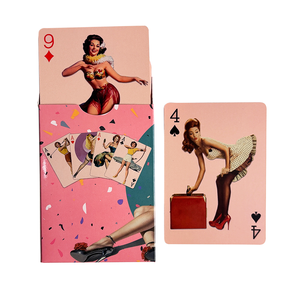 Pin-up Girls Playing Cards Vin - огляд і ціна Vintage Collectible Playing Cards